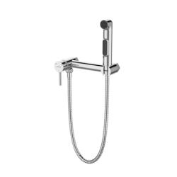 Смеситель Milardo Tidy с гигиеническим душем, однорычажный, встраиваемый, хром глянцевый TIDSB15M08