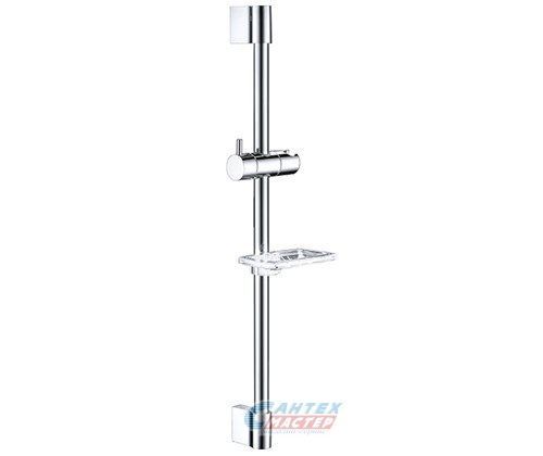 Душевая стойка Wasserkraft A063 66,5 см с мыльницей хром