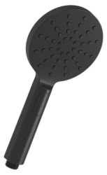 Душевая лейка Lemark, округлая, с 3 режимами, размер 120х260 мм, пластик, цвет черный, для душа/ванной, душевой