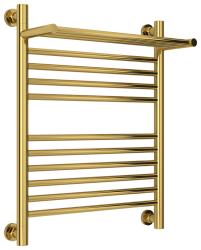 Полотенцесушитель Сунержа "Богема+ с полкой" 600х500 водяной, цвет золото