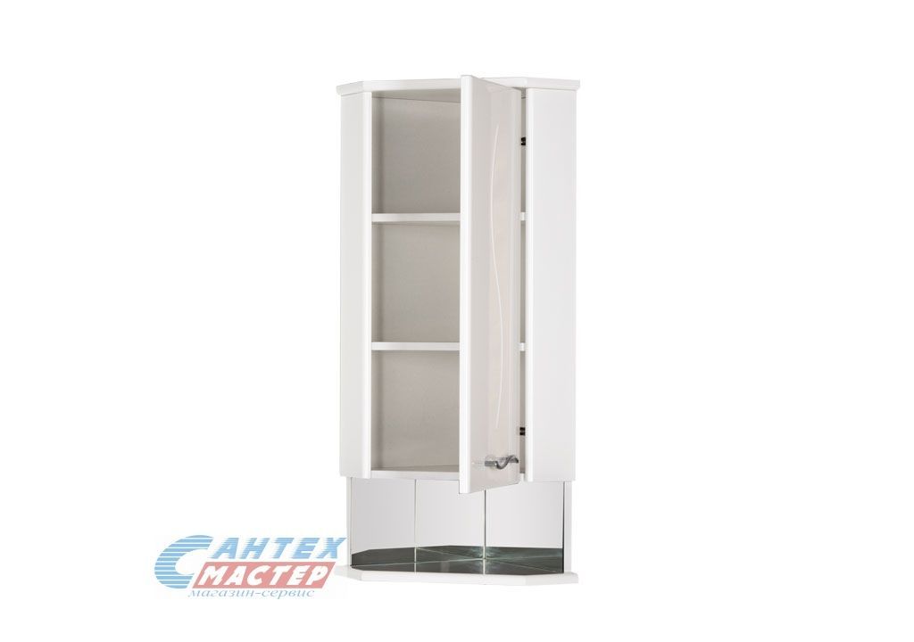 Шкаф Aquanet Моника 35 правый угловой одностворчатый 