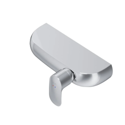 Смеситель для душа Am.Pm Sensation однорычажный, керамический, настенный, без излива/шланга/лейки, латунь хром