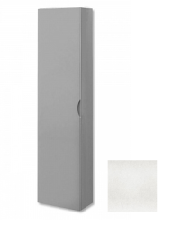 Пенал Cezares Stylus, 35х20х140 см, подвесной, (правый/левый/универсальный), 1 распашная дверь/реверсивная, цвет белый матовый, в ванную комнату