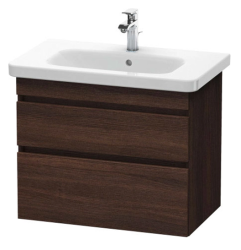 Тумба под раковину для консоли/столешницы Duravit DuraStyle 90х54,8х51,2 см, подвесная, ДСП, цвет: каштан темный, 2 выдвижных ящика, прямоугольная