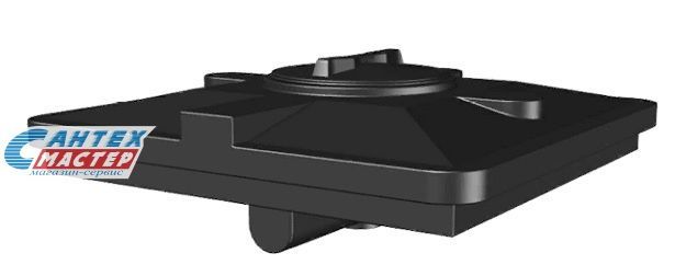 Бак для душа Акватек (Aquatech) 120 950x950x305  0-16-2590 с поплавком для воды (емкость горизонтальная) цвет-черный