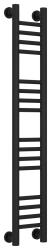 Полотенцесушитель Сунержа "Богема+" прямая 1000х150 водяной, цвет матовый чёрный