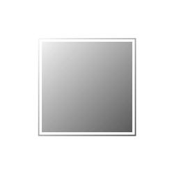 Зеркало BelBagno 80х80 см, с LED/ЛЕД-подсветкой, квадратное, без антизапотевания, выключатель кнопочный, для ванны, навесное/подвесное/настенное