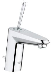 Смеситель для раковины Grohe Eurodisc Joystick однорычажный с донным клапаном, излив короткий, длина 116 мм, керамический, латунь, цвет хром 23425000