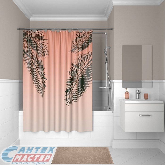 Шторка Iddis для ванной комнаты Basic 200х180 B33P218i11