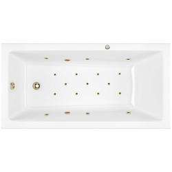 Ванна Excellent Aquaria Lux RELAX, 180х80 см, акриловая, цвет- белый, (с гидромассажем), с каркасом, прямоугольная, правосторонняя/левосторонняя, правая/левая, универсальная, приставная/встраиваемая