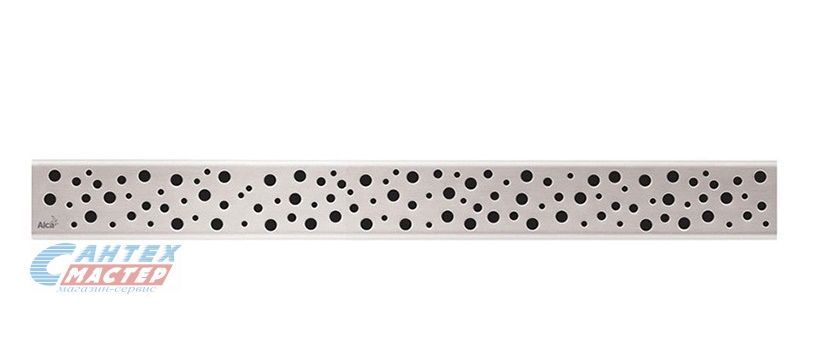 Решетка для водоотводящего желоба AlcaPlast BUBLE-750L (глянцевая)