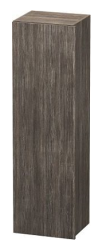 Пенал Duravit DuraStyle, 40x36x140 см, подвесной, (правый), с дверцей, с полкой, со стеклянными полками, цвет: сосна терра/белый матовый, в ванную комнату