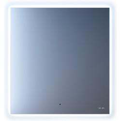 Зеркало AM.PM X-Joy 65, 65х70 см, с LED/ЛЕД-подсветкой, прямоугольное, с ИК-сенсорным выключателем, для ванны, навесное/подвесное/настенное