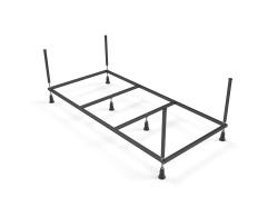 Рама для ванны Cersanit ZEN 170, без крепежа, металлическая, сталь, с упорами в борт ванны, прямоугольная, правый/левый правосторонний/левосторонний