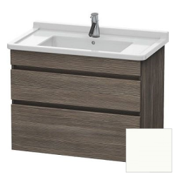 Тумба под раковину для консоли/столешницы Duravit DuraStyle 90х47,8х51,2 см, подвесная, ДСП, цвет: сосна терра/белый матовый, 2 выдвижных ящика, прямоугольная