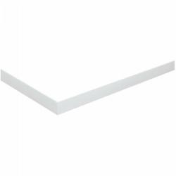Экран для душевого поддона Cezares Tray, 80х90х3.5 см, акриловый, белый, (подходит для душевого поддона TRAY-M-AH-90/80-35-W), прямоугольный/угловой, правый/левый/универсальный