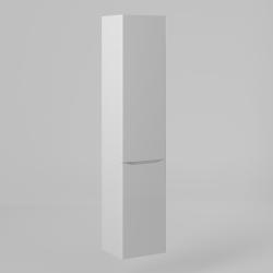 Пенал Briz Сити 35, 35х30х165 см, подвесной, (правый), 2 распашные дверцы, цвет белый глянцевый, в ванную комнату, правосторонний