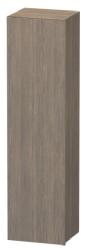 Пенал Duravit DuraStyle, 40x36x180 см, подвесной, (левый), с дверцей, с полкой, со стеклянными полками, цвет: дуб терра, в ванную комнату