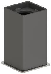 Модуль скрытого подключения Сунержа для "МЭМ CUBE", цвет графит