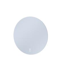Зеркало IDDIS Bild, 60х60х3 см с LED/ЛЕД-подсветкой, с антизапотеванием, выключатель сенсорный, для ванны, навесное/подвесное/настенное, круглое