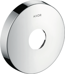 Розетка удлинения Axor декоративная, для скрытого монтажа в условиях небольшой глубины, 3,3 см, Ø 17 см, скрытого монтажа, металл, круглая, цвет: под сталь, 1 отверстие, удлинение