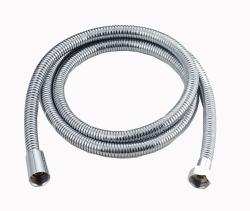 Шланг для душа Voda VKSR150 150 см 1/2"вн.х 1/2"вн. металлизированная оплетка, двойная сцепка, нержавеющая сталь, хром