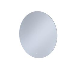 Зеркало IDDIS Bild, 100х100х3 см с LED/ЛЕД-подсветкой, выключатель сенсорный, для ванны, навесное/подвесное/настенное, круглое BIL1000i98