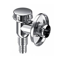 Сифон Unicorn для стиральной машины, пластик, цвет хром K100 H