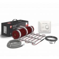 Теплый пол (мат) Royal Thermo EasyFix Mat RTEM 2-180-2,5 с терморегулятором Basic 450 Вт электрический, самоклеящийся, под плитку