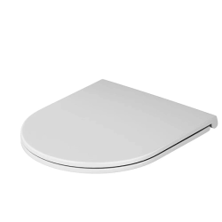 Cидение для унитаза AM.PM Spirit V2.0, 36,3х41,1х3,85 см, дюропласт, цвет- белый, с крышкой, Soft Close (микролифт), округлое