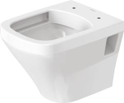 Унитаз Duravit DuraStyle 37х48 см, подвесной, цвет белый, санфарфор, прямоугольный, горизонтальный (в стену) выпуск, под скрытый бачок/инсталляцию, безободковый, без сиденья, для туалета/ванной комнаты