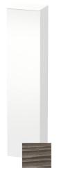 Пенал Duravit DuraStyle, 40x36x180 см, подвесной, (левый), с дверцей, с полкой, со стеклянными полками, цвет: сосна терра/белый матовый, в ванную комнату