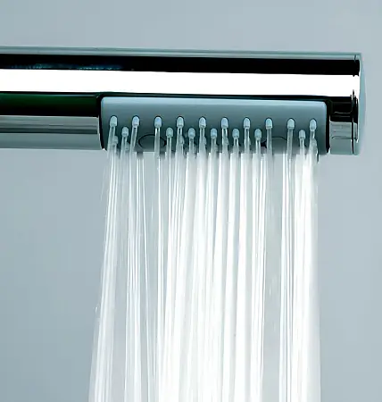 Душевой гарнитур Bossini Cosmo с термостатическим смесителем для ванны, верхний душ 230х230 мм, ручной душ, цвет хром, материал латунь/пластик, настенный, для ванной, для душа/ванной