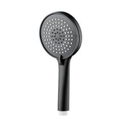 Лейка душевая Splenka S450.05.06, 110 мм, L 245 мм ручная, круглая, 3 режима, цвет черный, ABS пластик, для душа/ванной