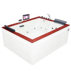 Ванна Gemy 186х151х82 акриловая с гидромассажем G9052 II O R