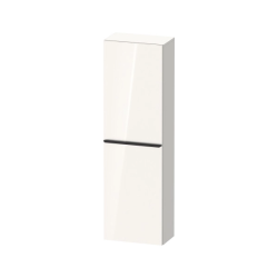 Пенал Duravit D-Neo, 40x24x132 см, подвесной, (правый), с распашной дверцей/одностворчатый, с 4 стеклянными полками, цвет: белый глянец, в ванную комнату