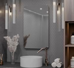 Зеркало АураМира Парадиз, 180х80 см, без подсветки, прямоугольное, без рамы, для ванны, навесное/подвесное/настенное
