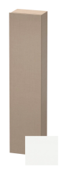 Пенал Duravit DuraStyle, 40x24x180 см, подвесной, (правый), с дверцей, с полкой, со стеклянными полками, цвет: лен/белый матовый, в ванную комнату