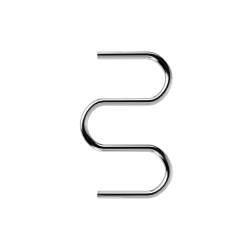 Полотенцесушитель 600х320 мм Indigo M MWG60-32 1" дюйм. водяной, боковое подключение м/о 600, из нержавеющей стали, форма М-образные MWG60-32 БЕЗ УПАКОВКИ