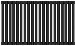Радиатор отопления Сунержа Эстет-11 500х900 20 секций, цвет матовый чёрный, универсальное подключение, нержавеющая сталь, трубчатый