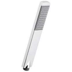 Лейка душевая KFA Armatura LOGON, ручная, прямоугольная, с 1- режимом, хром/пластик, ручная лейка, для душа/ванной, ручной душ