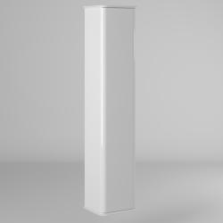 Пенал Briz Рим 35, 35х31х165 см, подвесной, (правый/левый/универсальный), 1 распашная дверца, цвет белый глянцевый, в ванную комнату, правосторонний/левосторонний/универсальный
