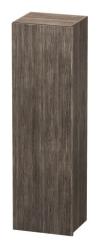 Пенал Duravit DuraStyle, 40x36x140 см, подвесной, (левый), с дверцей, с полкой, со стеклянными полками, цвет: сосна терра, в ванную комнату