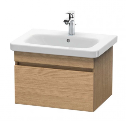 Тумба/шкафчик для консоли/столешницы Duravit DuraStyle под раковину 60х47,8х51,2 см, подвесная, ДСП, цвет: дуб европейский, 1 выдвижной ящик, прямоугольная