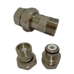 Клапан быстроразъемный Kromwell 3/4"нр. для расширительного бака, латунь/пластик