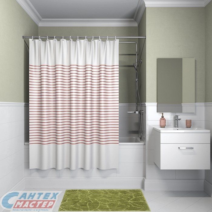 Шторка Iddis для ванной комнаты Basic 200х240 B43P224i11