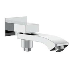 Излив Raglo R473.70 с функцией переключения, для ванны, длина 198 мм цвет хром, латунь, настенный, поворотный