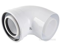 Отвод конденсационный Okseler D60/100 угол 45° для котлов