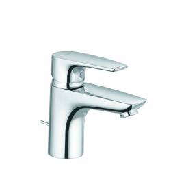 Смеситель для раковины/умывальника KLUDI PURE&SOLID однорычажный, неповоротный, длина излива 100 мм, латунь, цвет хром 343820575
