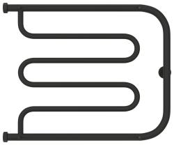 Полотенцесушитель Сунержа "Лира+" 2 полки 500x650 Н. Г. 1", водяной, цвет тёмный титан муар